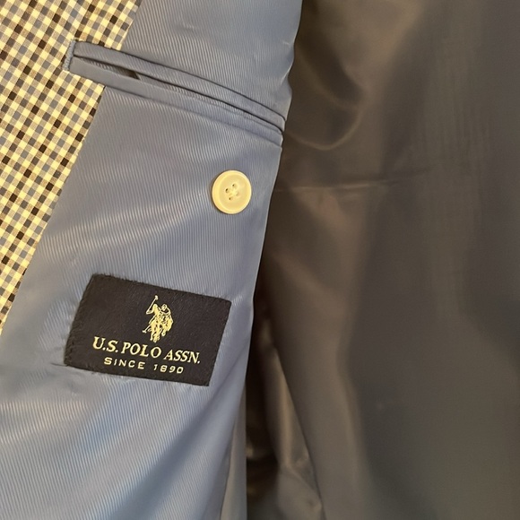 US Polo Assn men’s blazer jacket size 42L - Picture 4 of 10